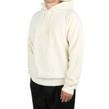 TEN C Hoodie aus Fleece und Wolle 154068057