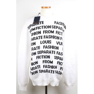 Louis Vuitton Limited Edition Letters Embroidered Knit Sweater XXL 154069379
