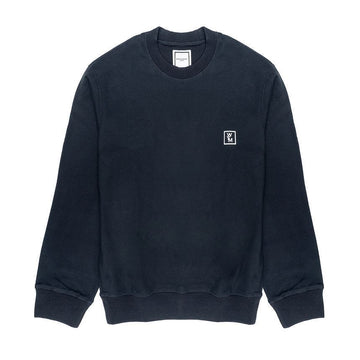 WOOYOUNGMI ブラックバックロゴスウェットシャツ W233TS27-715B 65274487