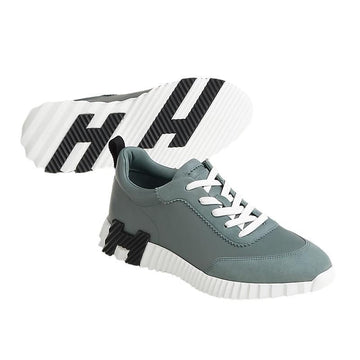 HERMES Bouncing Sneakers Herren Sport Schuhe Blau H221898ZHB1425 154070742