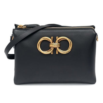 Salvatore Ferragamo Gancini Shoulder Bag 21-3000 NERO 759198 51489304