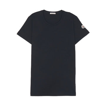 Moncler Women's Short Sleeve T-Shirt with Logo Patch 8C73200 V8058 999 154071960