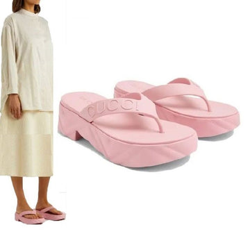 Gucci Platform Sandals Pink 154071972