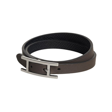 Hermes Men's Double Tour Bracelet H064684CKBFT4 154072328