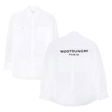 WOOYOUNGMI Herrenhemd mit weißem Logo W261SH07811W 154066913 [P]