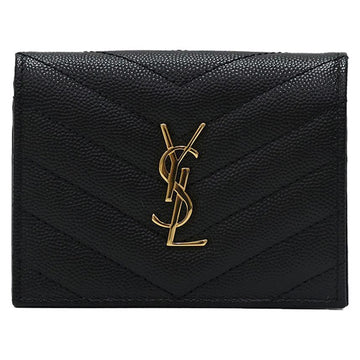 SAINT LAURENT カサンドラ マトレーゼ レディース 二つ折り財布 668290 BOWA1 1000 149289655
