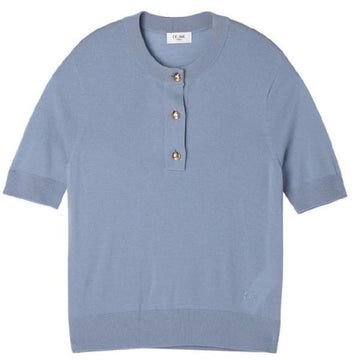 CELINE 25 TRIOMPHE CREW NECK SWEATER IN FINE WOOL (RY0D9D069 07UB) 143913898