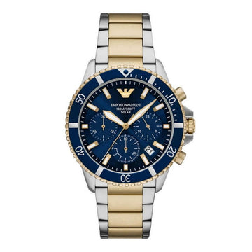 ARMANI AR11740 (ワールド・エクスプローラー) クロノグラフ メンズ メタルウォッチ 149924200 [P]