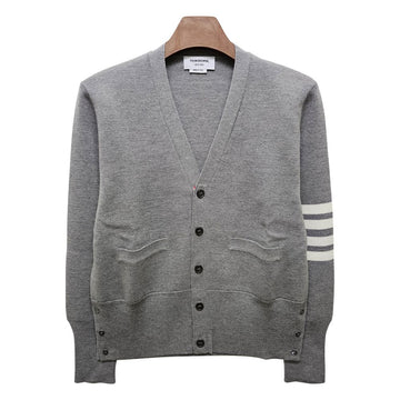 THOM BROWNE ミラノステッチウールカーディガン 121435508
