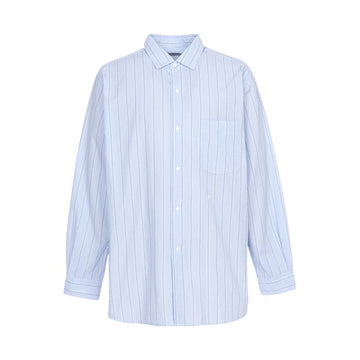 NANAMICA Limited Edition 26SS Stripe Shirt S26SG086E SAX (Unisex) 154125824