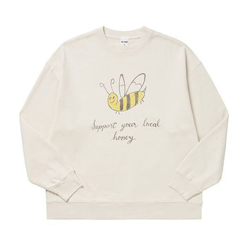 Re Done Oversized Sweatshirt Local Honey 488-08WOGC003 137968965