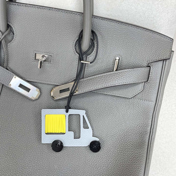 HERMES バックチャーム ツクツク グレー H1070728 154126955