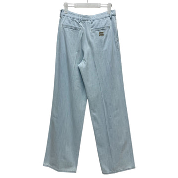 Miu Miu Chambray Denim Pants (27) 154127007