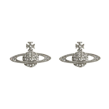 VIVIENNE WESTWOOD MINI BAS RELIEF Ohrstecker Platin (62020033 02P116 P116) 154127818