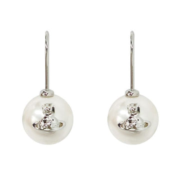 Vivienne Westwood 26SS GIA Drop Logo Earrings Platinum (62020126 02P103 P103) 154127821