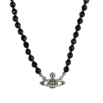 Vivienne Westwood 26SS MESSALINE Pearl Choker Necklace Platinum Ruthenium Black (6303002F 02P178 P178) 154127823