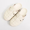 Buttero Glamping Flat Loafer Sandals Ivory B9860 ROUS DG02 154128052 [P]