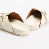 Buttero Glamping Flat Loafer Sandals Ivory B9860 ROUS DG02 154128052 [P]