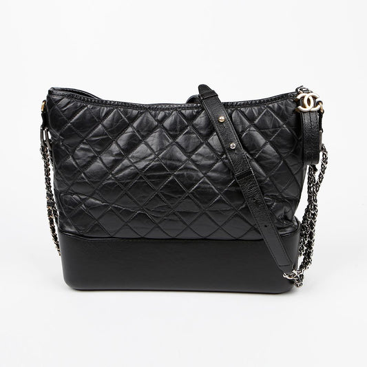 CHANEL Gabriele große Hobo Schulter Crossbody Tasche A93825 153695319
