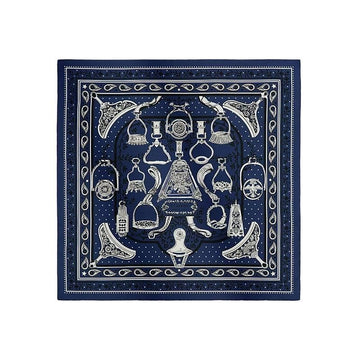 Hermes Etriers Remix Bandana 55 Twilly Silk Scarf H044351S 01 154129815