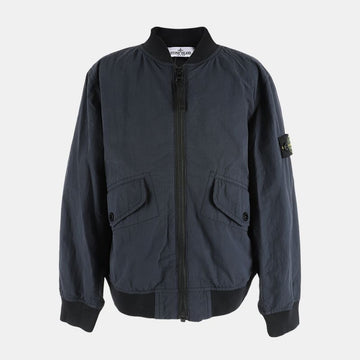 STONE ISLAND キッズ ワッペン パッチ ボンバージャケット(ネイビー) 761640430 V0020 54740927