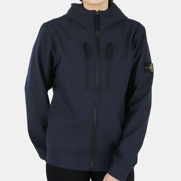 STONE ISLAND Stone Kids Wappen Patch Light Softshell (Navy) 761640134 V0020 54740981