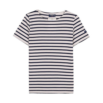 SAINT JAMES Etrille II Ecru Marine SS26 T-Shirt für Frauen 154130554