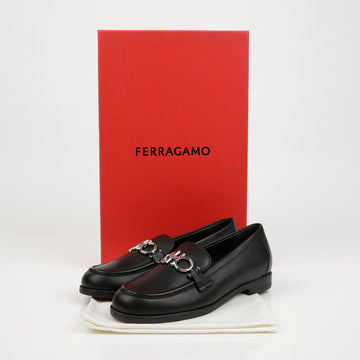 SALVATORE FERRAGAMO ガンチーニ バックル ローファー 4.5サイズ 153851810
