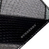 Burberry Python Calfskin Passport Holder Wallet Grey Black 154153573 [P]