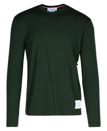 Thom Browne Wool Jersey 4-Bar T-Shirt MJS218A J0149 350 152201061