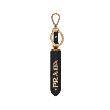 Prada Saffiano Leather Logo Keyring Black, Gold 1PP067 053 F0002 154153695