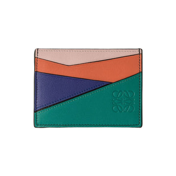 LOEWE Puzzle Plane Card Wallet Multi 134 30AB19 4140 154155011