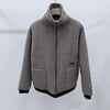 MIU MIU 25FW Shearling Cotton Fleece Bomber Jacket 154158333 [P]