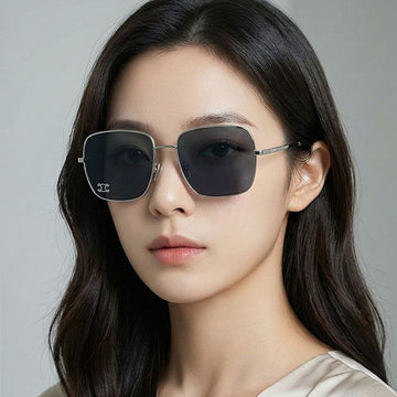 CELINE Sonnenbrille CL40284U 16V quadratisch metallisch mit Zirkonia für Männer und Frauen 154159884 [P]