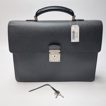 LOUIS VUITTON Taiga Rigid Aktentasche Schwarz Unisex Brieftasche (M31092) 154159993