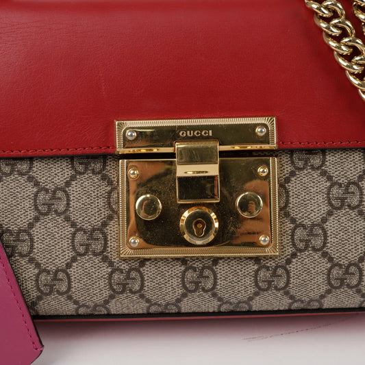 Gucci Paddle Lock Small Chain Shoulder Crossbody Bag 409487 154031395 [P]