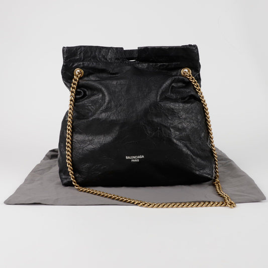 Balenciaga Crushed Medium Tote Shoulder Bag 742941 154069249 [P]