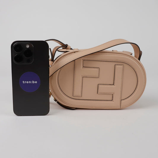 Fendi 8BS058 O Lock Camera Mini Shoulder Crossbody Bag 154072662 [P]