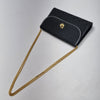 Dior Oblique Gold Chain Mini Shoulder Bag Black 154160694 [P]