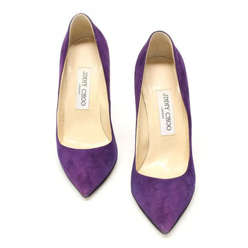 JIMMY CHOO Lila Wildleder Spitz-Pumps ROMY 100 Damen Schuhe 36.5 154161297