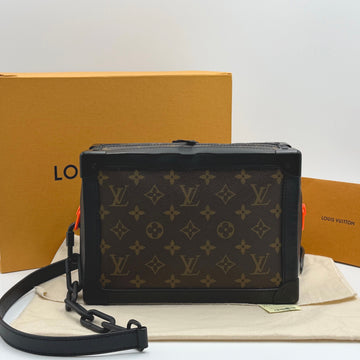 Louis Vuitton Monogram Mackassar Canvas Soft Trunk Shoulder Bag Crossbody M44478 154165896
