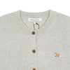 MAISON KITSUNE Frauen Cardigan aus Baby-Fuchs PW00502KT1181 H120 154165943 [P]