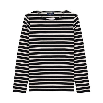 SAINT JAMES MERIDAME II NOIR ECRU SS26 Damen T-Shirt 154165995