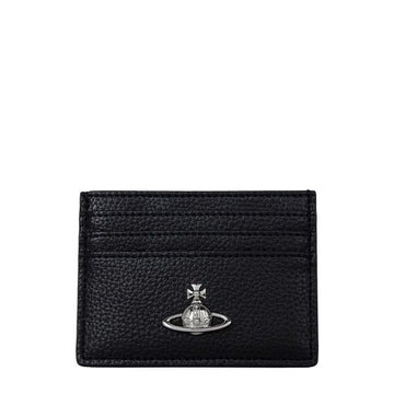 VIVIENNE WESTWOOD ORB Grain Flachkartenetui Schwarz 54030004W S000D N403 154210362