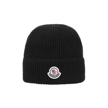 Moncler Logo Patch Beanie 154210601