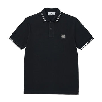 Stone Island Mini Patch Logo Polo Shirt Men's Short Sleeve 154210764