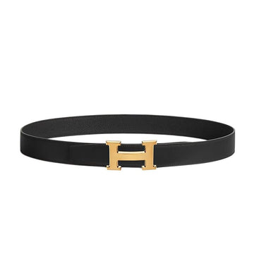 HERMES リバーシブル メンズ レザー ベルト 95 ブラック 154210900