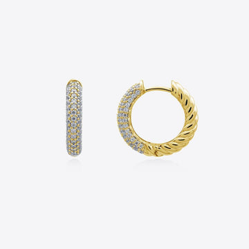 MSGRN  Pavé Note Earrings 146831676