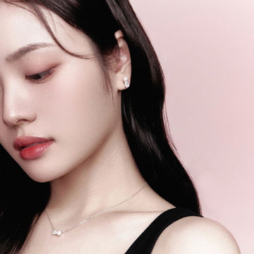 MSGRN  Victoria Mini Cushion Pearl Earrings 146831722