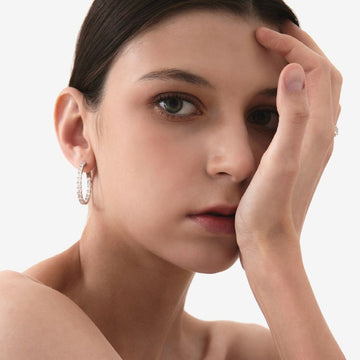 MSGRN  Kelly Asher Signature Hoop Earrings 146831731